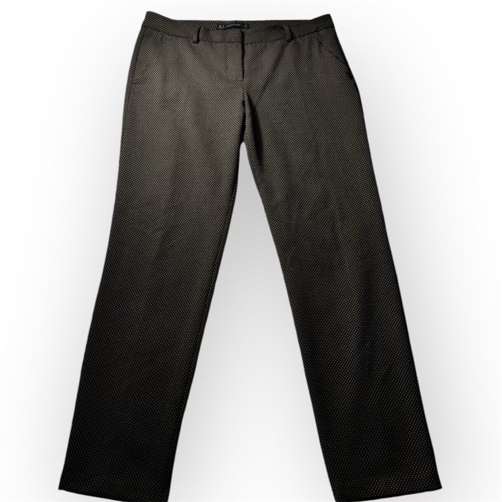 Black stretchy dress pants #trousers